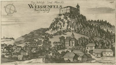 City of Bela Pe by Johann Weikhard von Valvasor